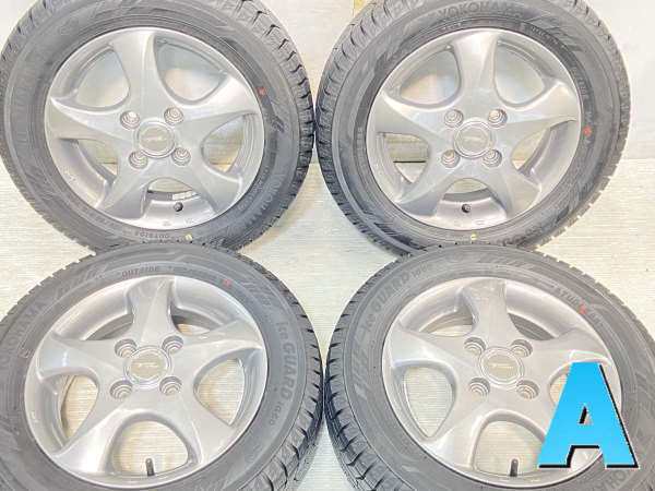 【中古】ヨコハマ アイスガード iG60 155/65R13 　 TOPRUN 13インチ 100-4穴 4本 中古タイヤ・スタッドレスタイヤ