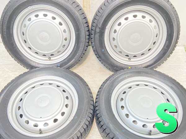 【中古】ブリヂストン アイスパートナー2 185/60R15 　 JECT S7 15インチ 100/114.3-4穴 4本 中古タイヤ・スタッドレスタイヤの通販は
