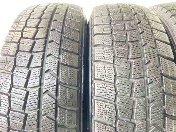 【中古】ダンロップ ウィンターマックス WM02 185/70R14 　 TOPY M47A 14インチ 100-4穴 4本 中古タイヤ・スタッドレスタイヤ