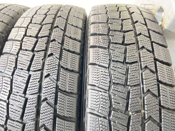 ダンロップ ウィンターマックス WM02 165/70R14 2021年製 アルミ付き 4