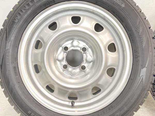 中古 ホイールタイヤ 4本 185/60R15 2018年製 7分山 シビラ ネクスト　DZ-10 スタッドレス タイヤ グッドイヤー アイスナビ6 スタッドレス ダンロップ 185⁄60R15 2018年製 4穴 ホイール付き 185