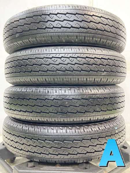 中古】ブリヂストン V600 155/80R14 88/86 LT 4本セット サマー