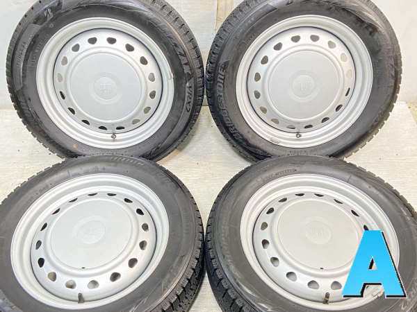 【中古】ブリヂストン ブリザック VRX2 185/60R15 　 JECT R6 15インチ 100/114.3-4穴 4本 中古タイヤ・スタッドレスタイヤ