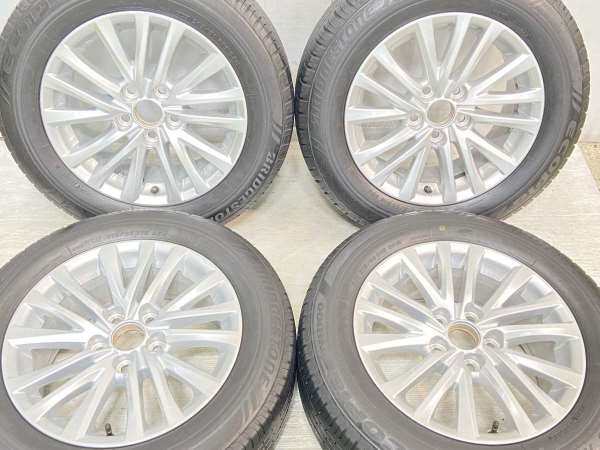 【中古】ブリヂストン エコピア NH100 215/60R16 トヨタ純正 16インチ 114.3-5穴 4本 中古タイヤ・サマータイヤ