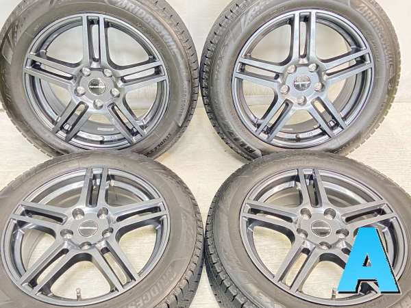 【中古】ブリヂストン ブリザック VRX3 185/60R16 　 EURO DESIGN 16インチ 112-5穴 4本 中古タイヤ・スタッドレスタイヤ
