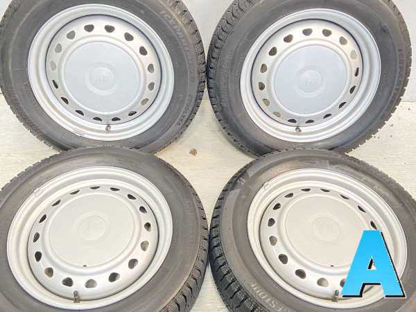 【中古】ブリヂストン アイスパートナー2 175/65R15 　 JECT R6 15インチ 100/114.3-4穴 4本 中古タイヤ・スタッドレスタイヤ