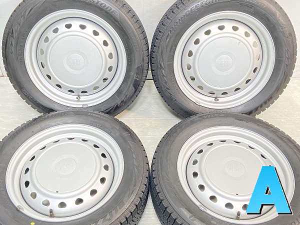 【中古】ブリヂストン ブリザック VRX2 185/60R15 　 JECT R6 15インチ 100/114.3-4穴 4本 中古タイヤ・スタッドレスタイヤ