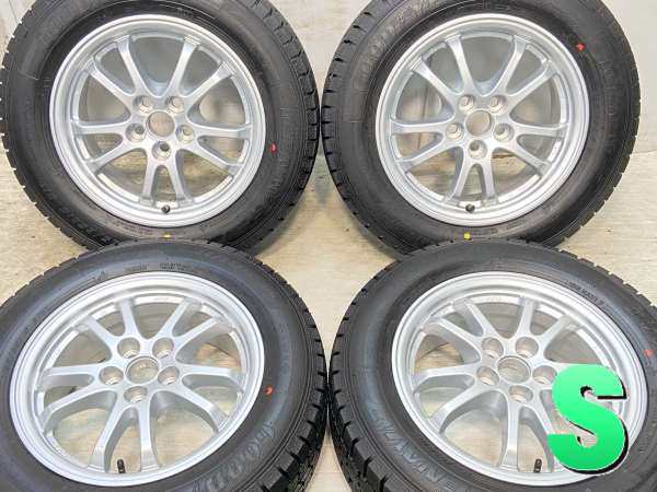 【中古】グッドイヤー アイスナビ 7 195/65R15 トヨタ純正 15インチ 100-5穴 4本 中古タイヤ・スタッドレスタイヤ