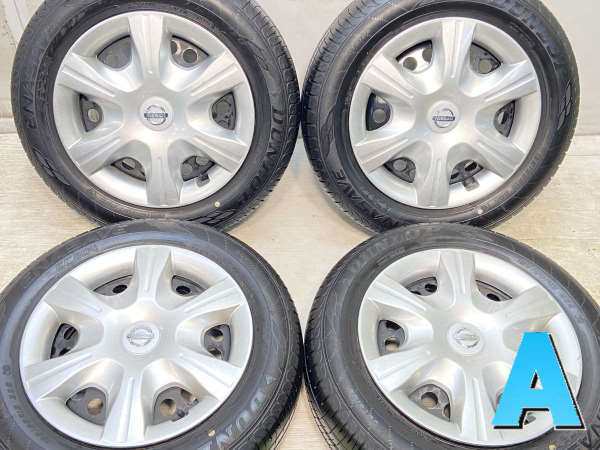 【中古】ダンロップ エナセーブ EC204 185/65R15 日産純正 15インチ 100-4穴 4本 中古タイヤ・サマータイヤ