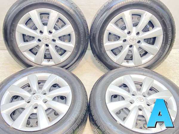 【中古】ブリヂストン ネクストリー 215/60R16 トヨタ純正 16インチ 114.3-5穴 4本 中古タイヤ・サマータイヤ