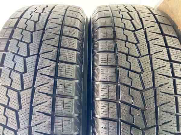 【中古】ヨコハマ アイスガードiG70 215/60R18 2本セット スタッドレスタイヤ