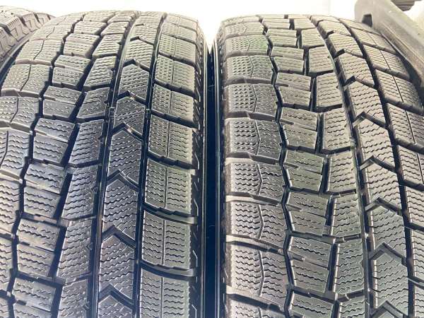 MA0034】 しまる 185/60R15 ダンロップ 中古スタッドレス4本セット