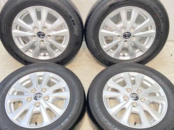 【中古】グッドイヤー デュラグリップ 195/65R15 トヨタ純正  15インチ 114.3-5穴 4本 中古タイヤ・サマータイヤの通販は