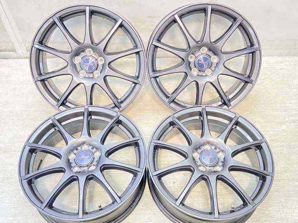 【中古】WEDS ヴェルバ　チャージ 17x6.0 40 100-5穴 4本 中古ホイール・中古アルミホイール