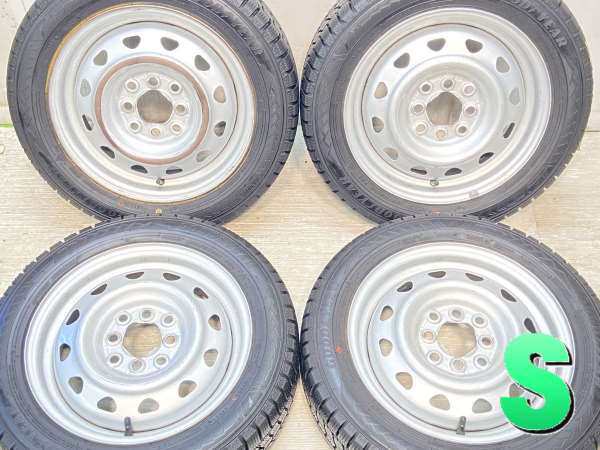 【中古】グッドイヤー アイスナビ 8 155/65R14 　 マルチ 14インチ 100/114.3-4穴 4本 中古タイヤ・スタッドレスタイヤ