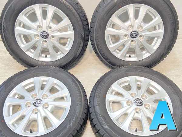 【中古】ヨコハマ アイスガード iG60 195/65R15 トヨタ純正 15インチ 114.3-5穴 4本 中古タイヤ・スタッドレスタイヤ