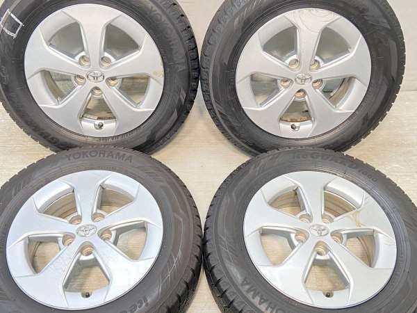 【中古】ヨコハマ アイスガード iG60 195/65R15 トヨタ純正 15インチ 100-5穴 4本 中古タイヤ・スタッドレスタイヤ