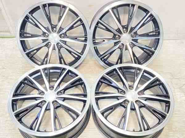 【中古】　 PRODUCED BY AI 18x7.0 55 114.3-5穴 4本 中古ホイール・中古アルミホイール