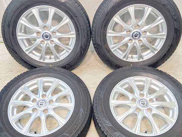 【中古】ブリヂストン ブリザック VRX3 195/65R15 　 JOKER 15インチ 114.3-5穴 4本 中古タイヤ・スタッドレスタイヤ