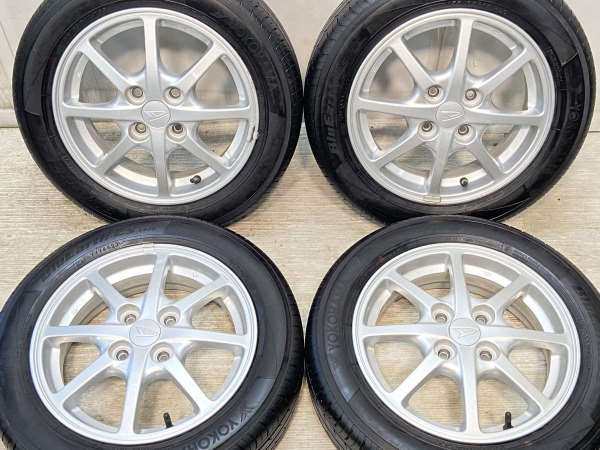 【中古】ヨコハマ ブルーアース-Es Es32 155/65R14 ダイハツ純正 14インチ 100-4穴 4本 中古タイヤ・サマータイヤ