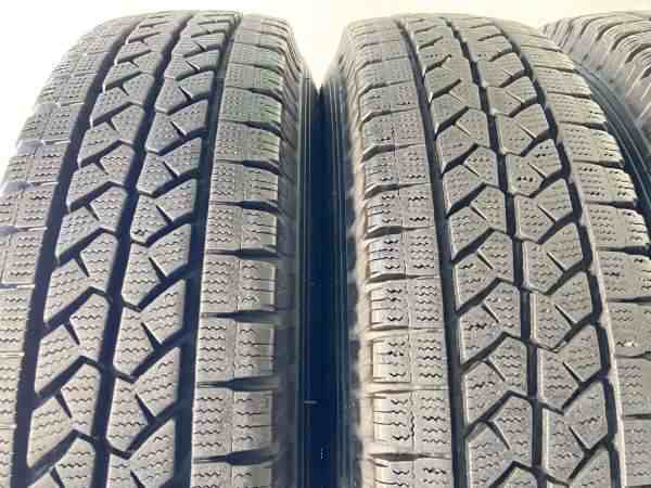 【中古】ブリヂストン ブリザック VL1 155/80R14 　 VK 14インチ 100/114.3-4穴 4本 中古タイヤ・スタッドレスタイヤ