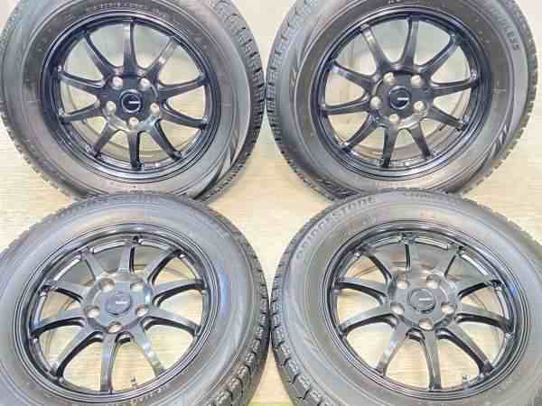 【中古】ブリヂストン ブリザック VRX 215/60R16 　 Gｽﾋﾟｰﾄﾞ 16インチ 114.3-5穴 4本 中古タイヤ・スタッドレスタイヤ