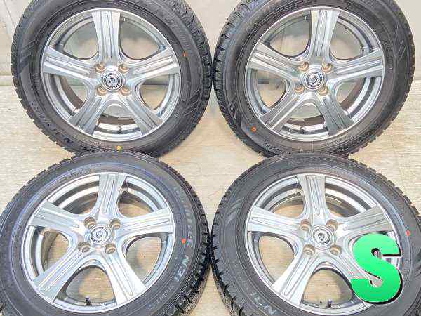 【中古】オートバックス ノーストレックN3i 175/65R15 　 VELVA 15インチ 100-4穴 4本 中古タイヤ・スタッドレスタイヤ