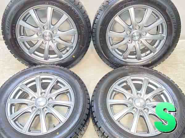 【中古】グッドイヤー アイスナビ7 185/65R15 　 VEX 15インチ 114.3-5穴 4本 中古タイヤ・スタッドレスタイヤ