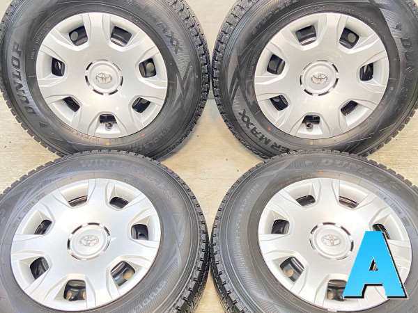 【中古】ダンロップ ウィンターマックス SV01 195/80R15 トヨタ純正 15インチ 139.7-6穴 4本 中古タイヤ・スタッドレスタイヤ