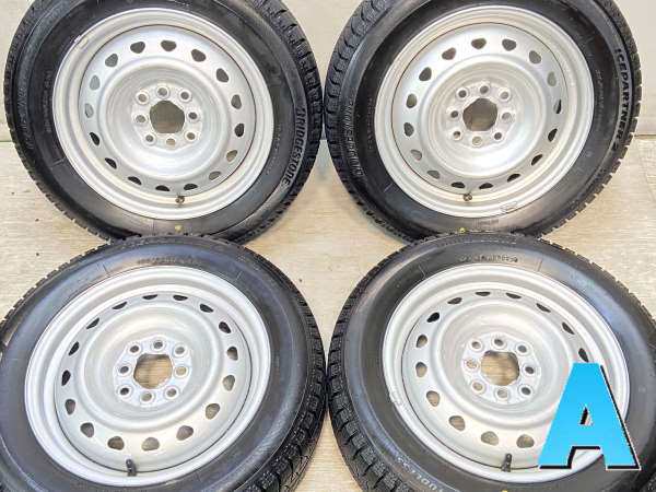 【中古】ブリヂストン アイスパートナー2 185/60R15 　 S7 15インチ 100/114.3-4穴 4本 中古タイヤ・スタッドレスタイヤ