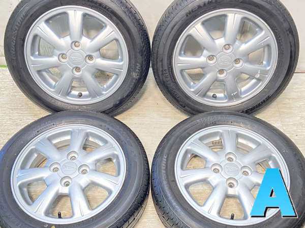 【中古】ブリヂストン ネクストリー 155/65R14 ダイハツ純正 14インチ 100-4穴 4本 中古タイヤ・サマータイヤ