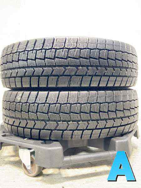 【中古】ダンロップ ウィンターマックス WM02 185/70R14 2本セット スタッドレスタイヤ