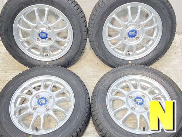 【中古】ヨコハマ アイスガード iG70 155/65R13 　 Green Tech 13インチ 100-4穴 4本 中古タイヤ・スタッドレスタイヤの通販は