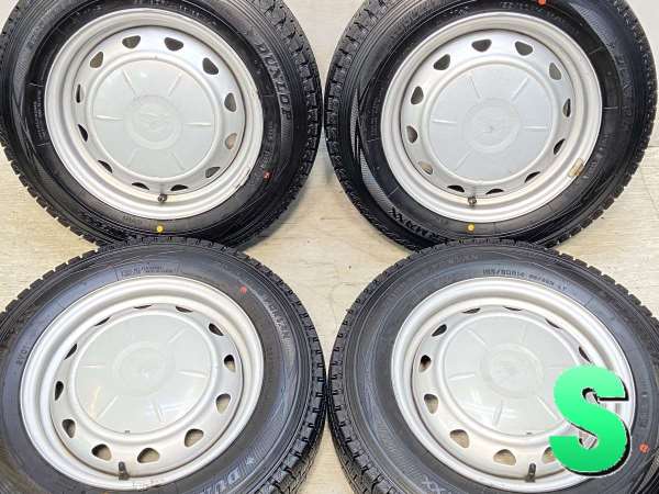 中古】DUNLOP ウィンターマックス SV01 155/80R14 キャロウィン 中古】DUNLOP ウィンターマックス SV01 155/80R14 キャロウィン