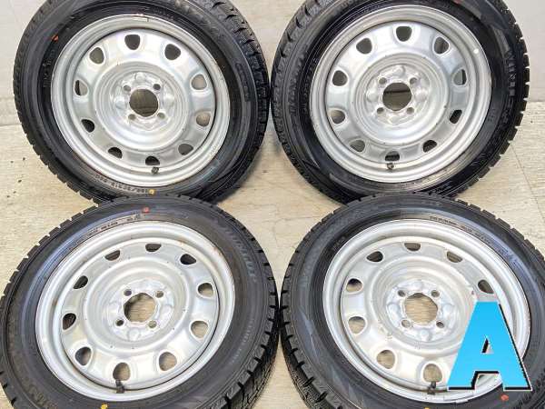 【中古】ダンロップ ウィンターマックス WM02 185/60R15 　 TOPY Ｍ60 15インチ 100-4穴 4本 中古タイヤ・スタッドレスタイヤ