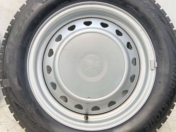 【中古】BS ブリザック VRX2 185/60R15 キャロウィン R6 15インチ 100/114.3-4穴 4本 中古タイヤ・スタッドレスタイヤ_3