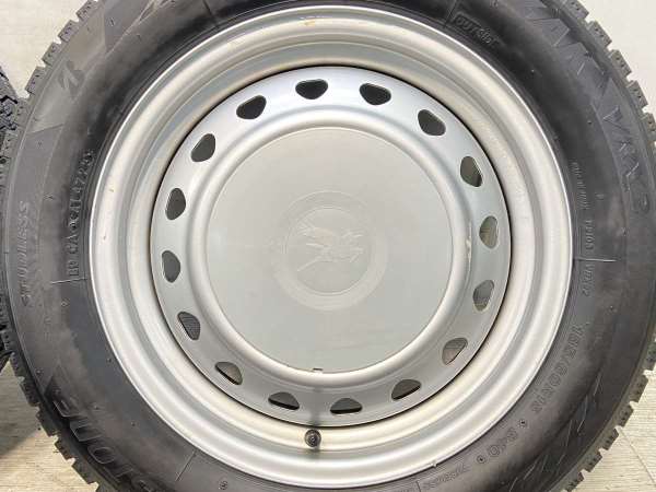 【中古】BS ブリザック VRX2 185/60R15 キャロウィン R6 15インチ 100/114.3-4穴 4本 中古タイヤ・スタッドレスタイヤ_6
