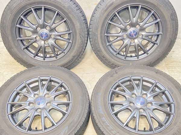 中古スタッドレス2024年ブリザックVRX3 195/65R15 +ホイール ☆2023年