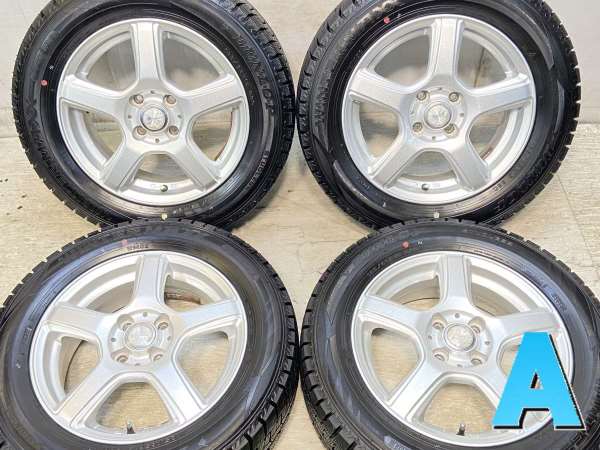 中古】ダンロップ ウィンターマックス WM02 185/65R15 GRASS 15