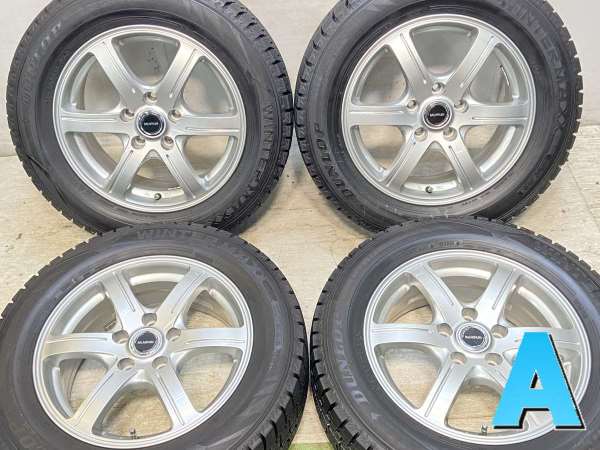 ダンロップ スタッドレスタイヤ 215/60R-16 アルミホイール 4本 ホット