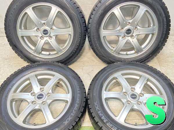中古】ダンロップ ウィンターマックス WM02 205/60R16 BALMINUM