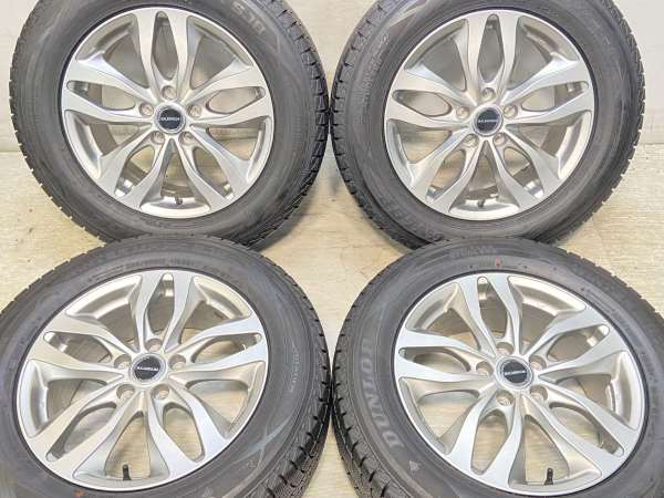 【中古】ダンロップ ウィンターマックス SJ8 225/65R17 　 BALMINUM 17インチ 114.3-5穴 4本 中古タイヤ・スタッドレスタイヤの通販は