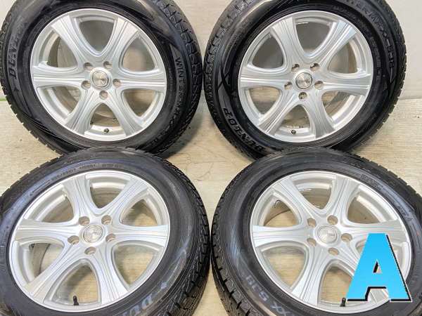 【中古】DUNLOP ウィンターマックス SJ8 225/65R17  SIBILLA XS-6 17インチ 114.3-5穴 4本 中古タイヤ・スタッドレスタイヤの通販はスタッドレスタイヤ・ホイールセット