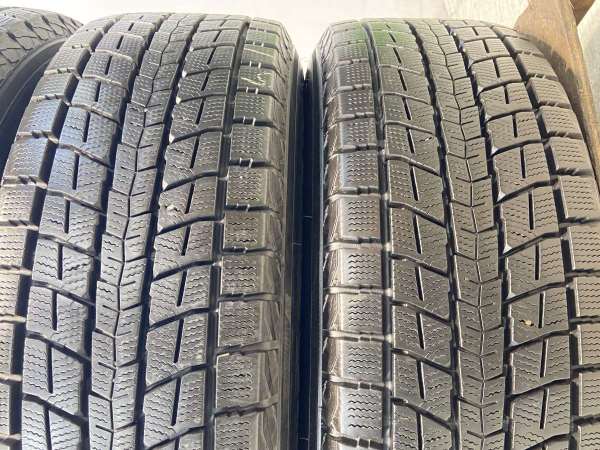 【中古】DUNLOP ウィンターマックス SJ8 225/65R17  SIBILLA XS-6 17インチ 114.3-5穴 4本 中古タイヤ・スタッドレスタイヤの通販は
