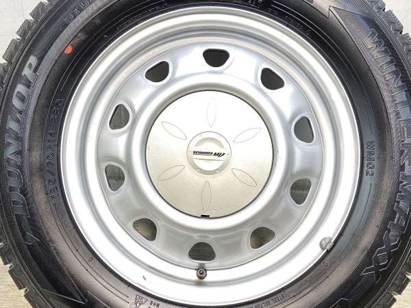 【中古】DUNLOP WM02 185/70R14 SCHWARZ MV V6A 14インチ 100/114.3-4穴 4本 中古タイヤ・スタッドレスタイヤ_6