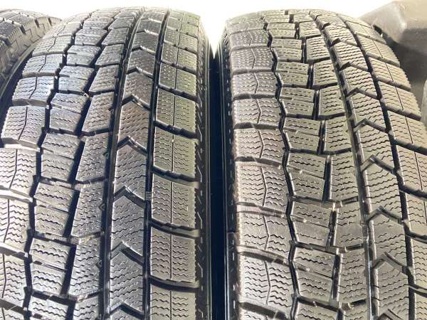 【中古】DUNLOP WM02 185/70R14 SCHWARZ MV V6A 14インチ 100/114.3-4穴 4本 中古タイヤ・スタッドレスタイヤ_7