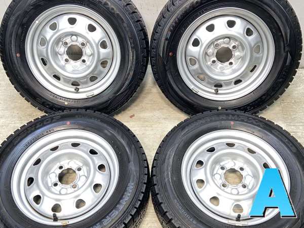【中古】ダンロップ ウィンターマックス WM02 185/70R14 　 14インチ 100-4穴 4本 中古タイヤ・スタッドレスタイヤ