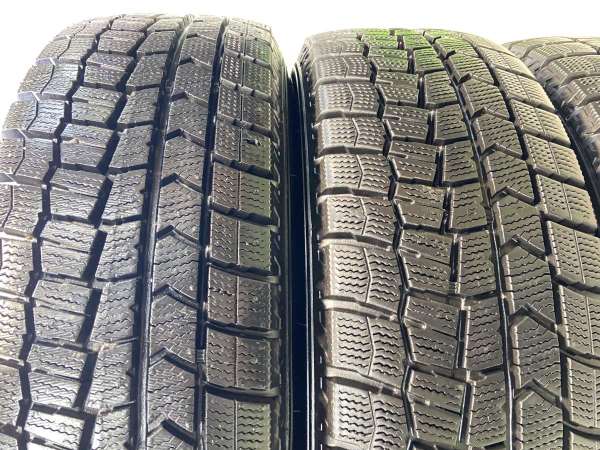【中古】DUNLOP WM02 185/65R15 キャロウィン S7 15インチ 100/114.3-4穴 4本 中古タイヤ・スタッドレスタイヤ_8
