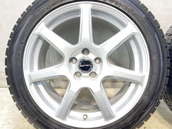 【中古】ダンロップ ウィンターマックス WM02 205/50R17 　 PRD 17インチ 100-5穴 4本 中古タイヤ・スタッドレスタイヤ_4