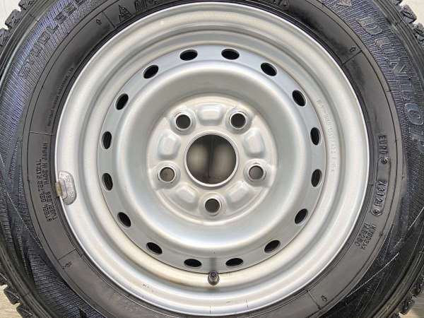 【中古】ダンロップ ウィンターマックス SV01 165R13 ダイハツ純正 13インチ 114.3-5穴 4本 中古タイヤ・スタッドレスタイヤ_5